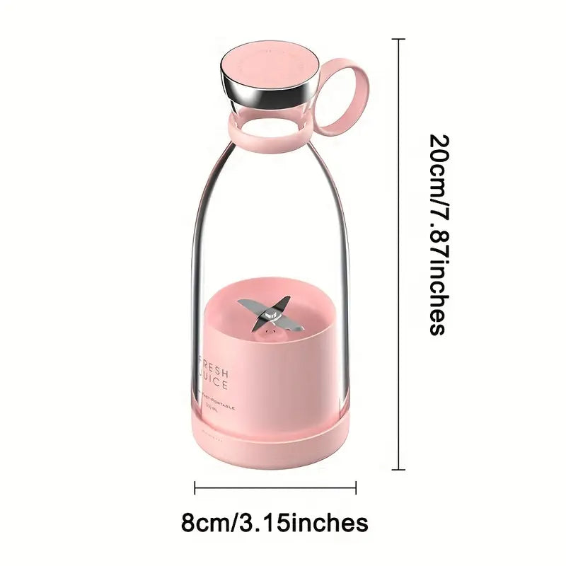 Licuadora Mini Portátil USB 350 ml – Batidos frescos donde quieras.