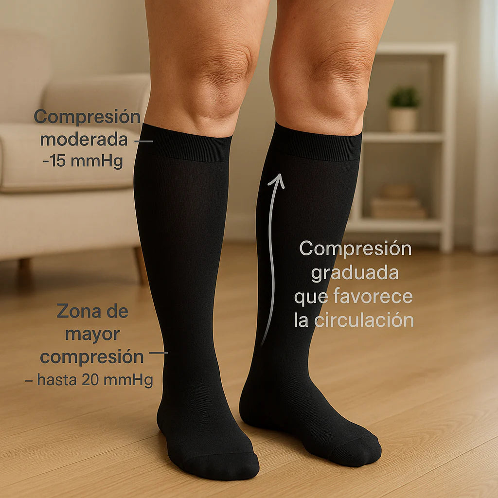 Calcetas de Compresión Flexi™ 2 Pares por el Precio de 1