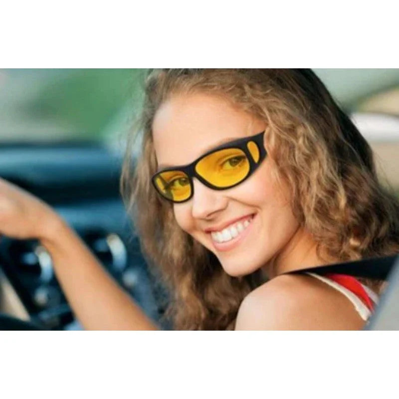 Gafas HD Nocturnas + Gafas de Sol 2×1: Conduce con claridad día y noche